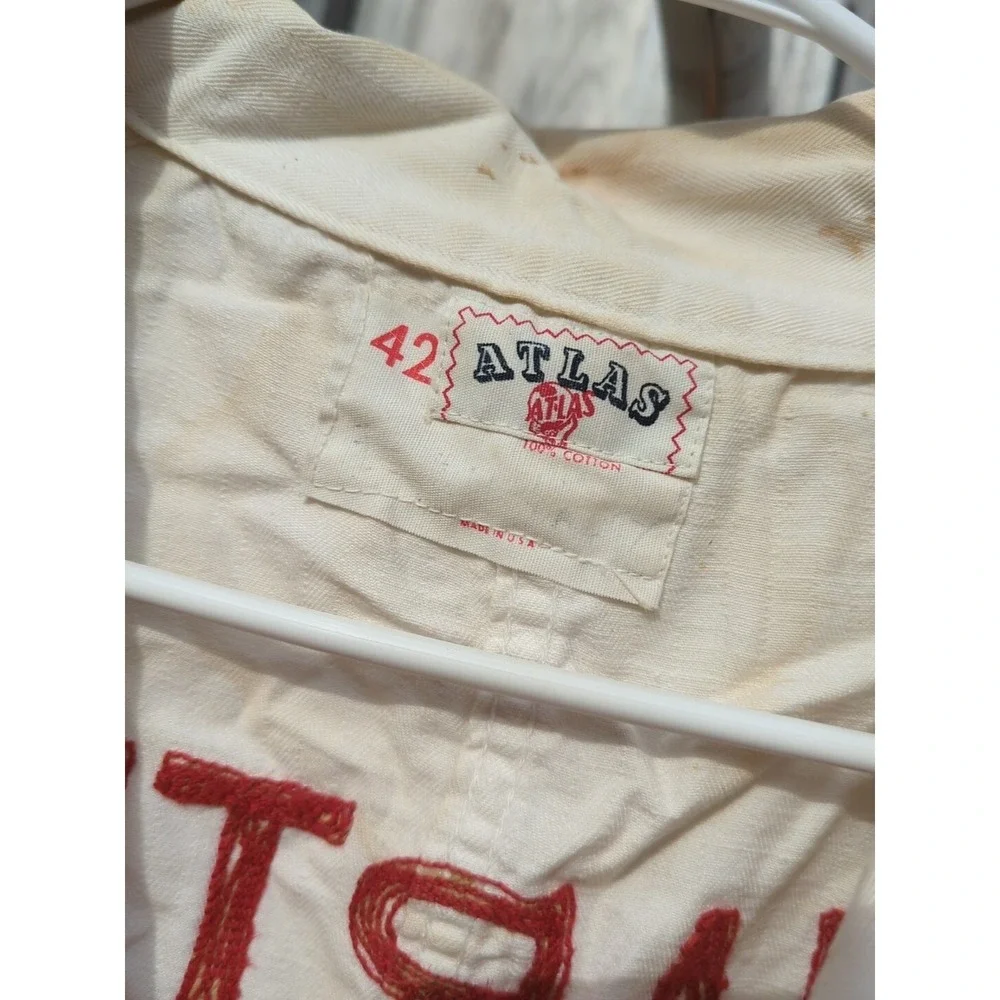 Vintage Long Sleeve Martin Senour Paints  Work‎ Garage Canvas Jacket Advertising